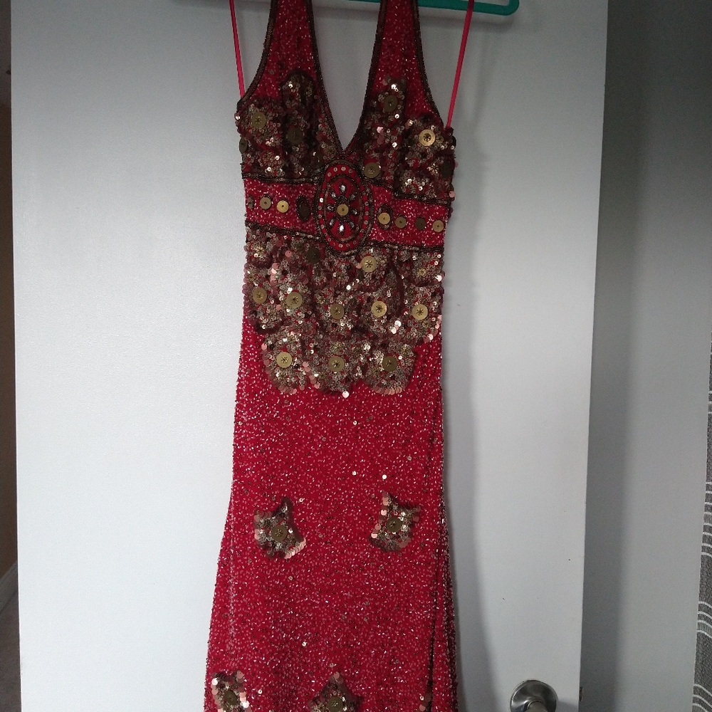 Aftershock silk dress